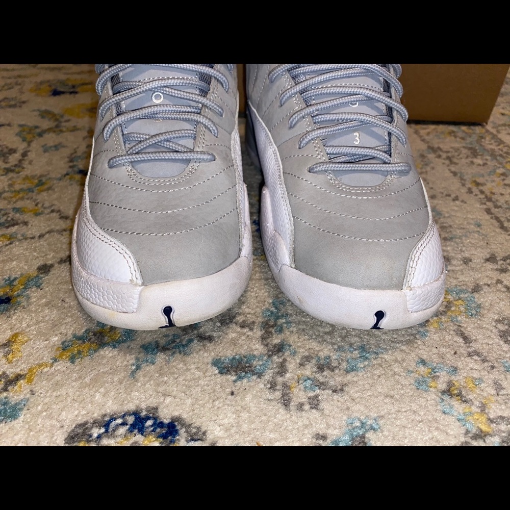 Jordan 12 Retro ‘Grey University Blue’ 7Y=Wmns 8.5 - Picture 7 of 15